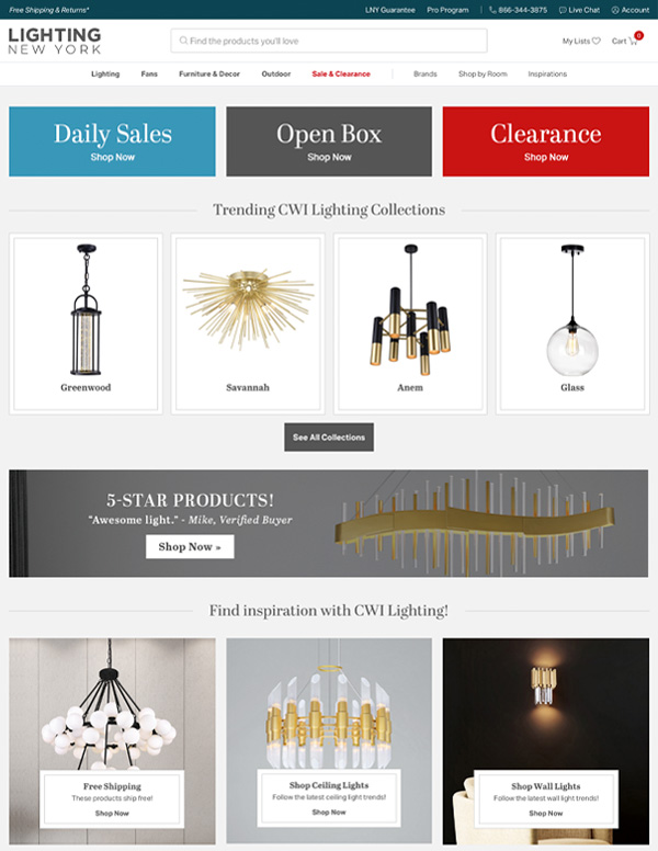 Website Merchandising